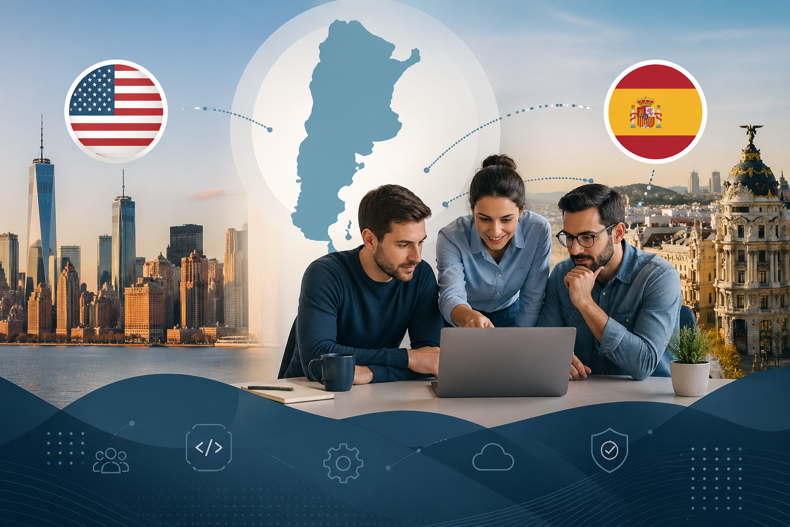 Guía para contratar una software factory en Argentina siendo de USA o España