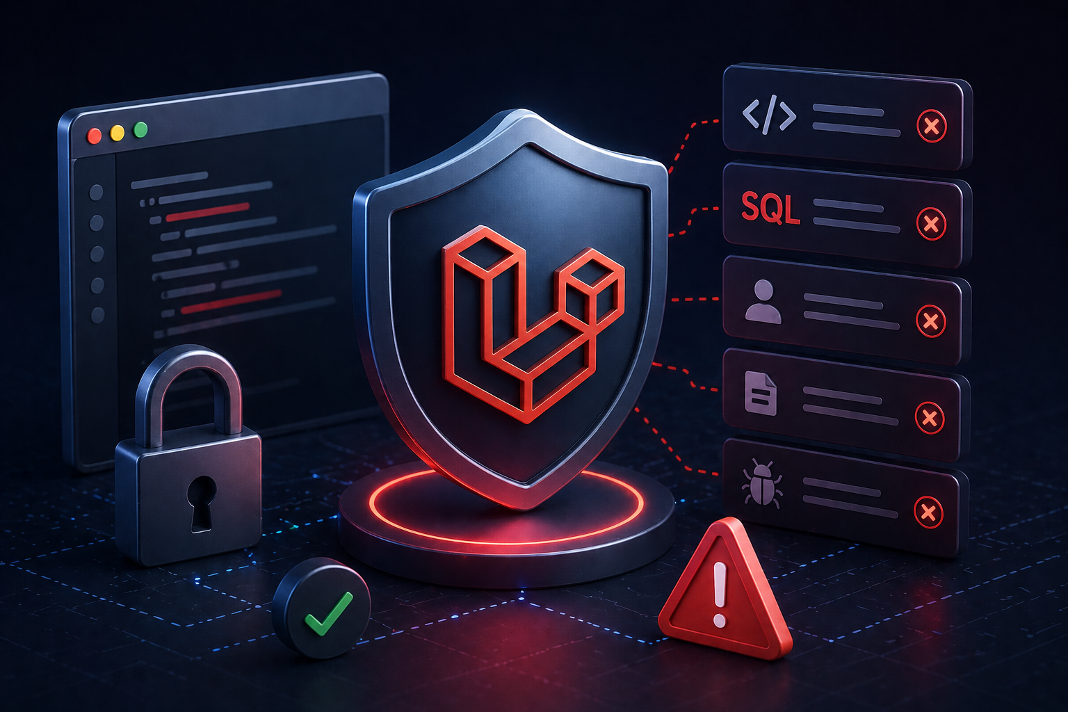 Seguridad en aplicaciones Laravel: vulnerabilidades comunes y cómo evitarlas