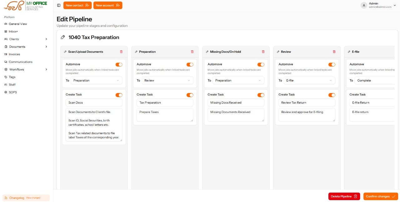 MyOfficeTaxes screenshot 2