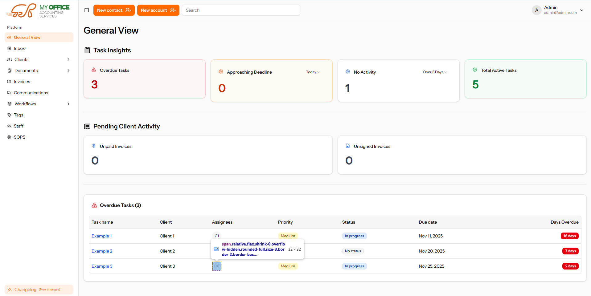 MyOfficeTaxes screenshot 3